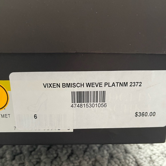 Badgley Mischka Vixen Pumps in Platinum - Picture 7 of 7